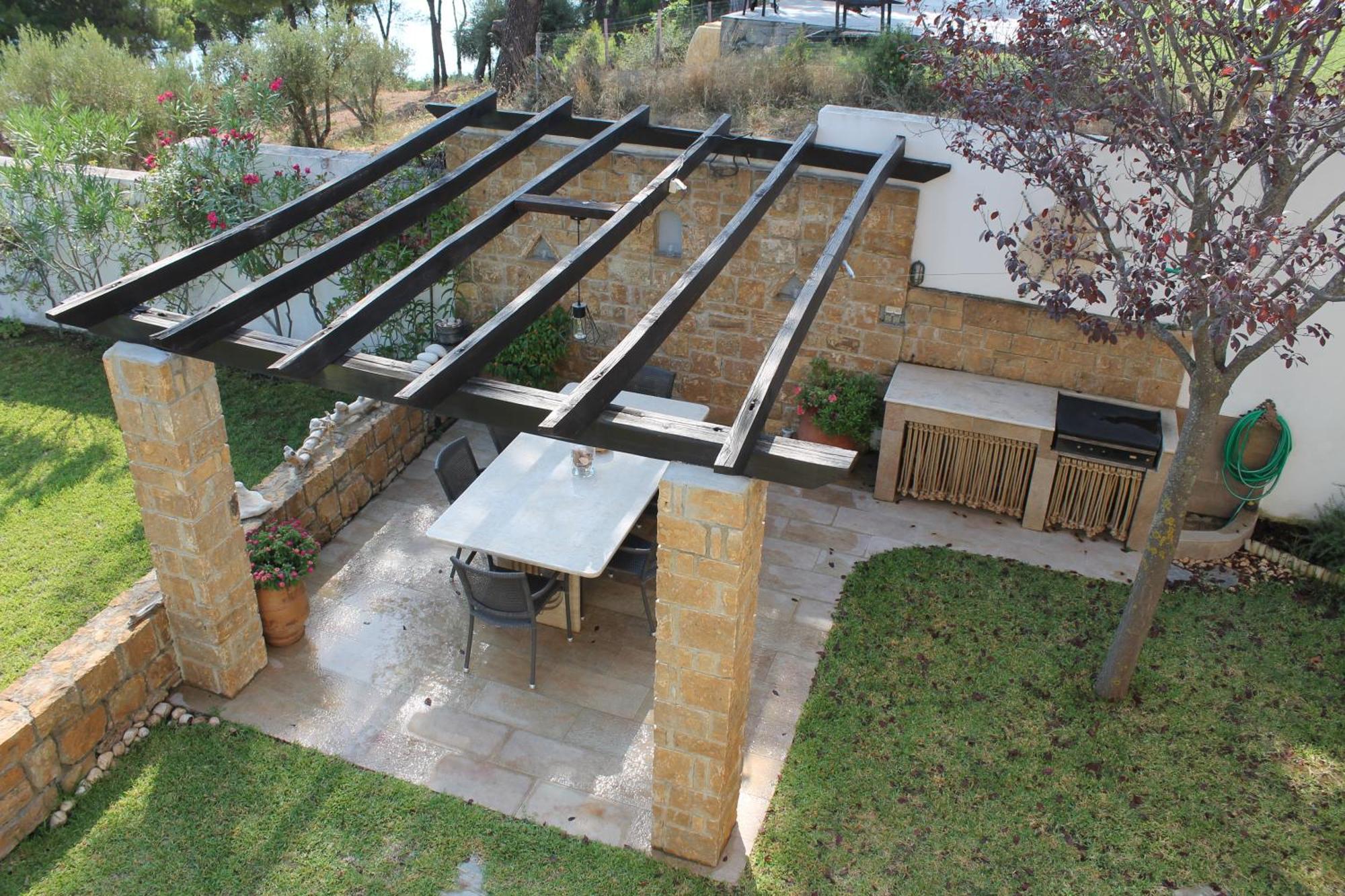 The House Of Blue Villa Afytos Exterior photo